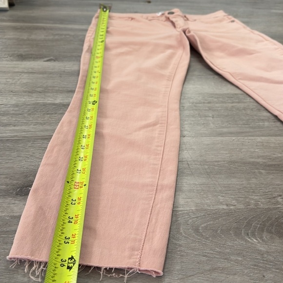 Paige Verdugo Crop Pink Jeans Sz 30/L - Picture 6 of 12